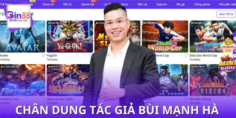 Giới thiệu chân dung tác giả Bùi Mạnh Hà
